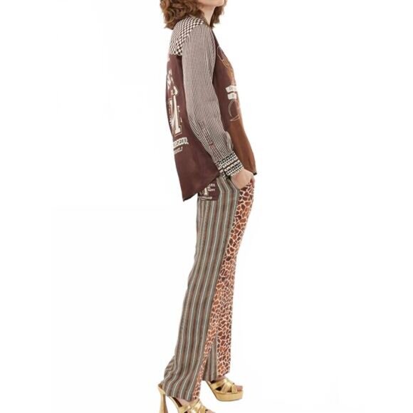 bailey straight pants in chocolate - Picture 3 of 3